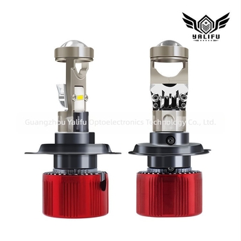 Universális LED autó lámpa X7 lencsével, 40W, 12-24V, IP67, 3000 lm