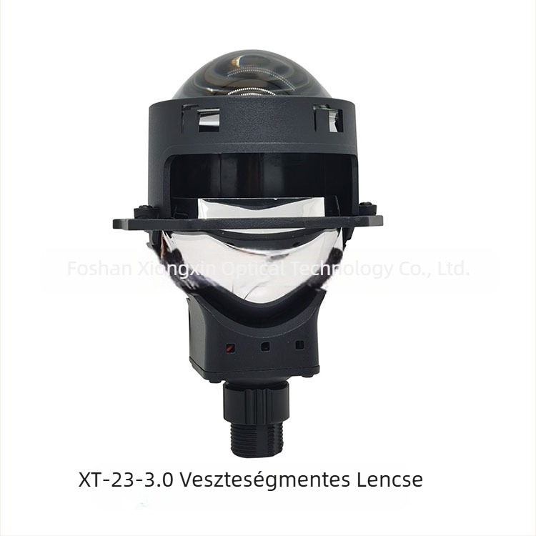 LED elsőfény dupla lencsével, 3,0 hüvelyk, 12V, 6500 lm, univerzális modell, közel- és távoli fény