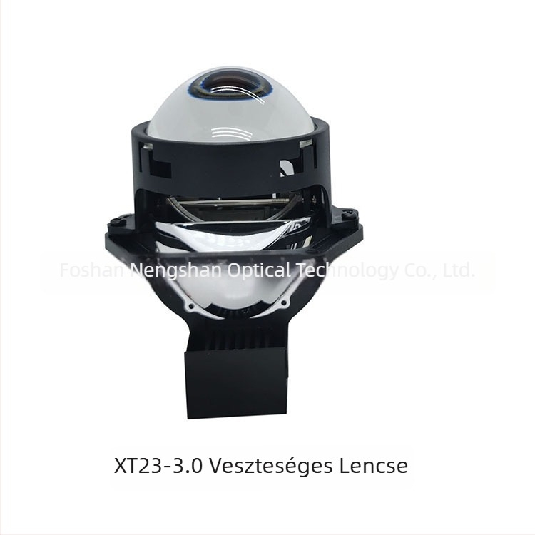 LED elsőfény dupla lencsével, 3,0 hüvelyk, 12V, 6500 lm, univerzális modell, közel- és távoli fény