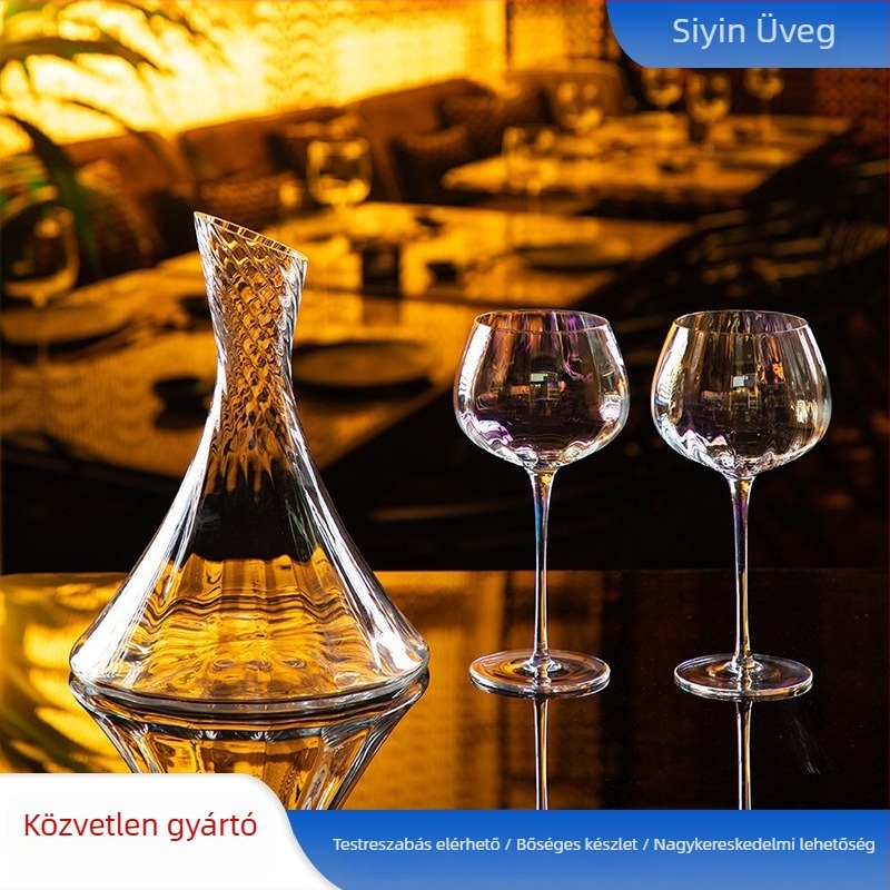 Bor dekanter Jiahe (Márka: Jiahe; Anyag: Üveg; Kategória: Dekanter; Stílus: könnyű luxus; Súly: 820 g)