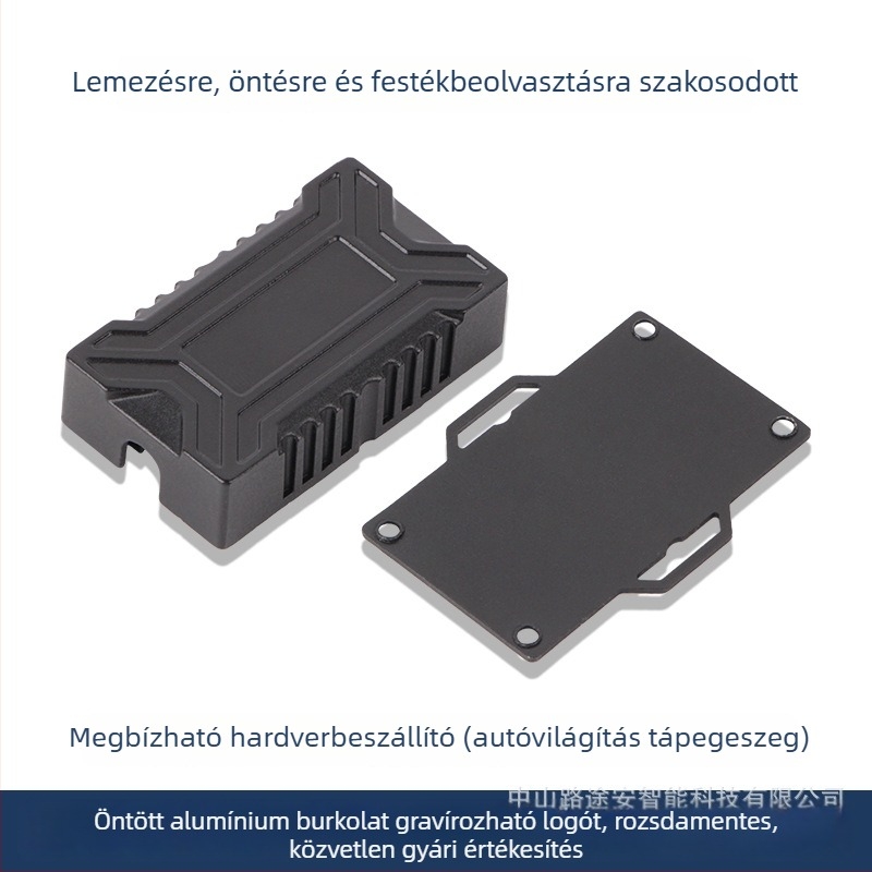 711 öntött alumínium ház LED tápegység autó- és motorkerékpár fényszórókhoz — 220W, 9–80V, 12A, IP67, 9000 lm