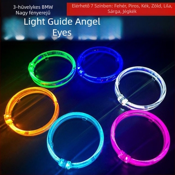 OLPS LED Angyalszemek világító vezetővel, 95 mm (3") és 80 mm (2,5") kettős lencsés, ultra fényes