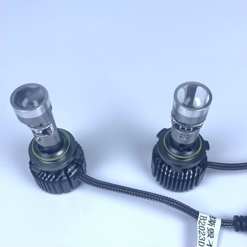 GO-68 LED fényszóró kis lencsével, 12V, 70W, 35000 lm, 9012, H7, H11 kompatibil autókhoz és motorokhoz