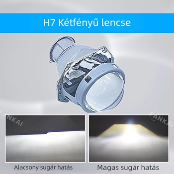 Autó fényszóró H7 Sea 5 bifokális lencse, 55W, 12V, 3500LM, HID LED, IP68