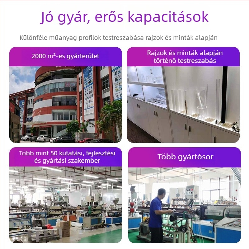 Dinghe egyedi LED fényvezető – szalag és fényvezető oszlop, PMMA, 85–90% átlátszóság, 40° sugárzási szög, modell DHT-Y-00323