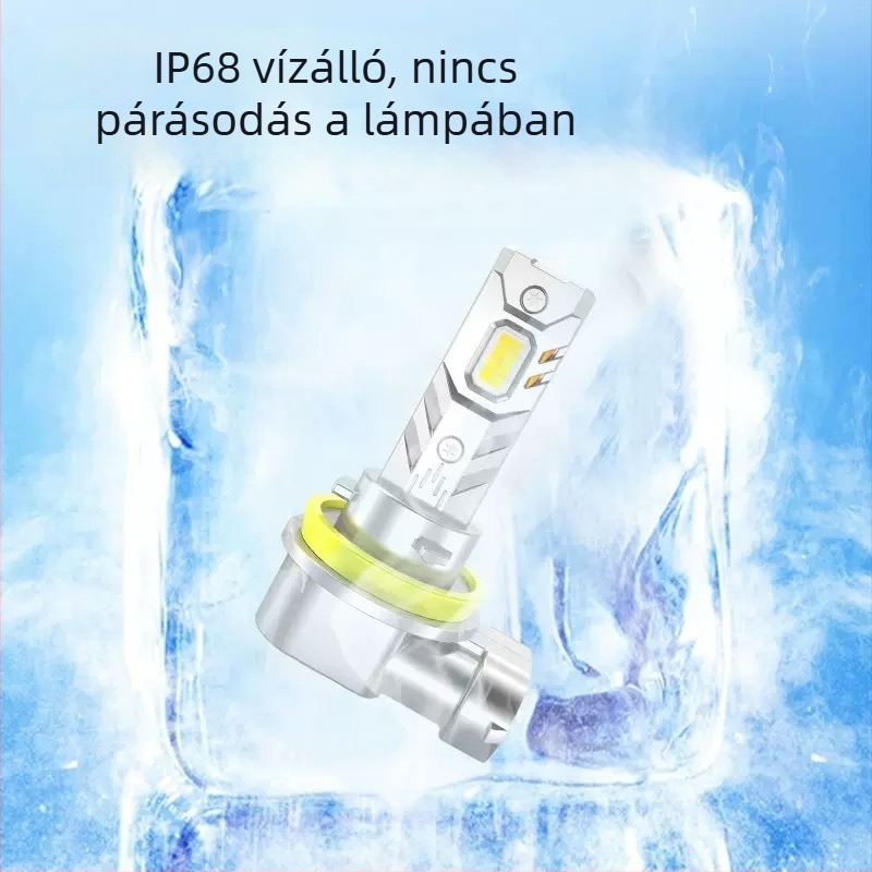Z6 1:1 integrált LED első lámpa H4/H11/H7 – plug-in, 12–24V, 60W, 6000K