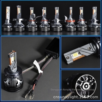 LED autó fényszóró H7 Q70, 75W, 12V, IP68, 50000 óra élettartam