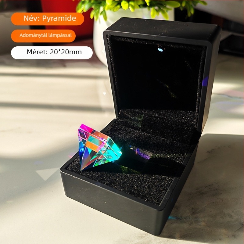 Napfogó prismás kocka piramis – sokoldalú fizikai kísérletekhez | Jingxin