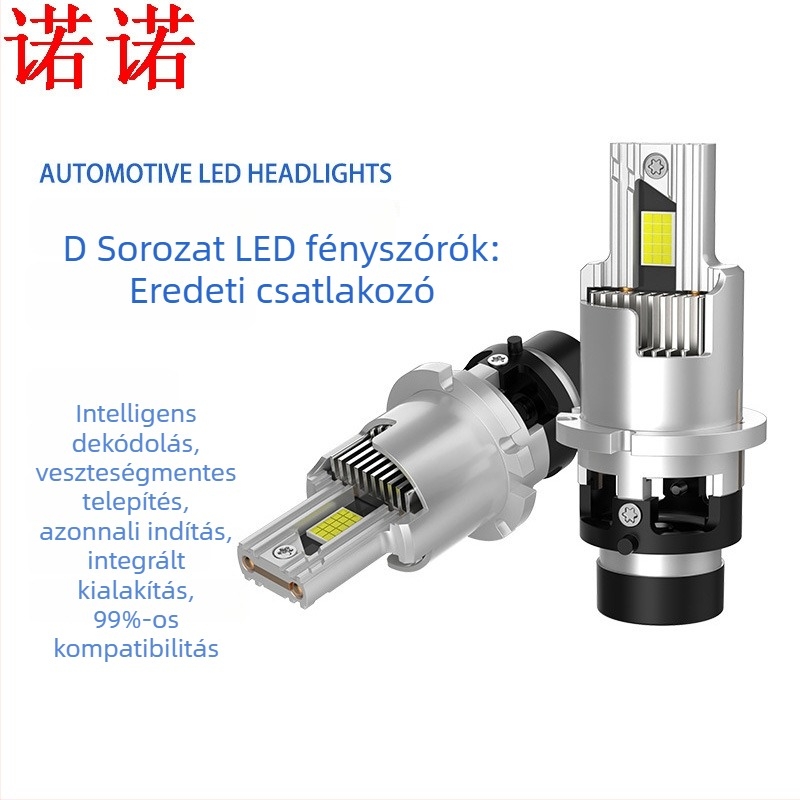 LED fényszórók D2S/R és D4S/R-hez — 80W, 12V, 8000 lm, IP68, 50000 h
