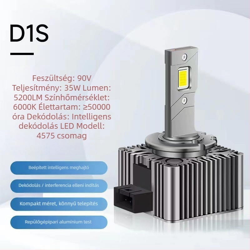 Autó LED fényszóró 50W, 12V, 8000 lm, IP67, 10000 óra