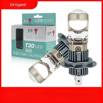 Dixiang T30 LED elsőfényszóró fisheye lencsével - Plug-In, 60W, 9-36V, CSP3570, 5000-8000lm, IP68