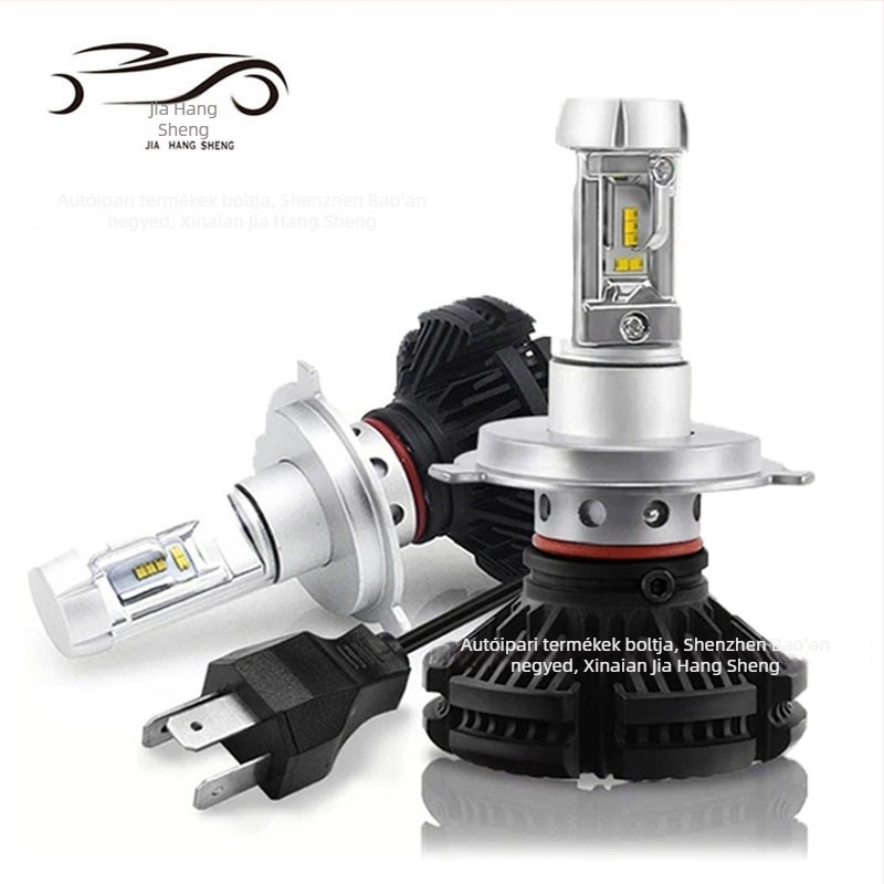 X3LED autó LED fényszóró kettős lencsével, 60W, 12V, IP68, 6000LM, 50000 óra, egyrészes lencse
