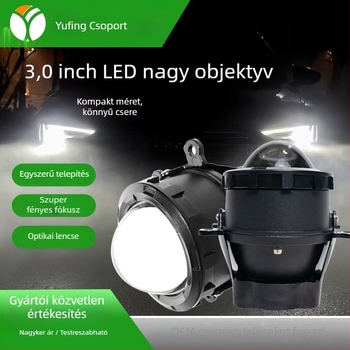 Köd lámpa lencse T3f - 45W, 12-24V, IP68, 2200lm