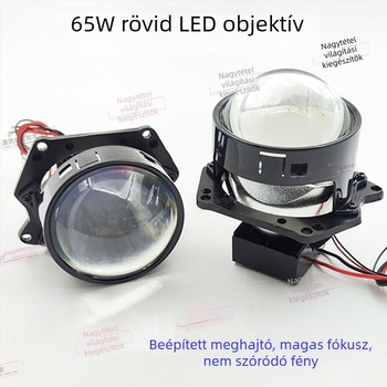 Köd lámpa lencse T3f - 45W, 12-24V, IP68, 2200lm