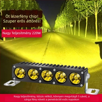 GS4 LED spot a teherautó grilleshez – 220W, 12-60V, alumíniumötvözet, vízálló