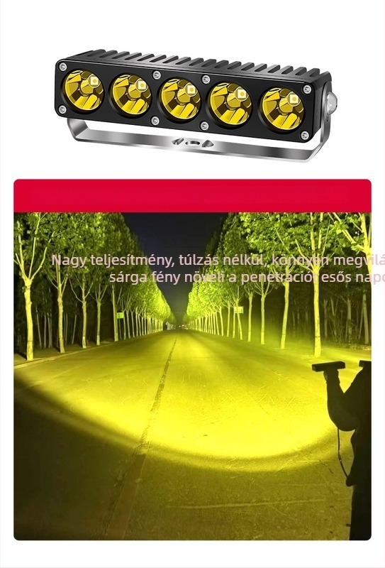 GS4 LED spot a teherautó grilleshez – 220W, 12-60V, alumíniumötvözet, vízálló