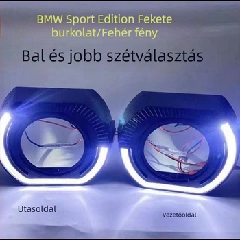 Kocka alakú Angel Eye lencsefedél integrált LED-del, 2.5/3.0 hüvelyk