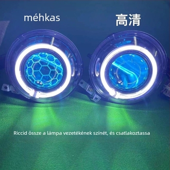 App-vezérelt 85W-os lézers LED fényszóró, lencsével, PC ház, 24V