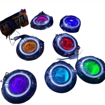 App-vezérelt 85W-os lézers LED fényszóró, lencsével, PC ház, 24V