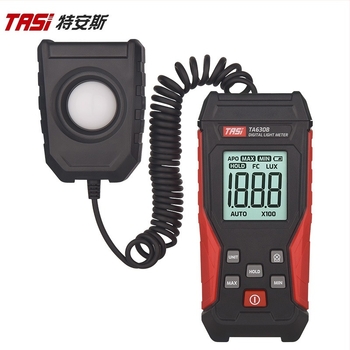 TASI osztott luxmérő, nagy pontosságú fotométer, akkumulátoros működés