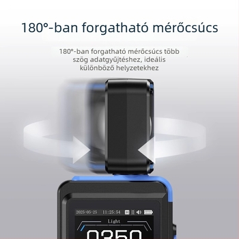 Fnirsi FPM-02 luxmérő: nagy pontosságú fényerőmérő, professzionális teljes spektrumú mérőeszköz