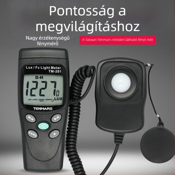 TM-201 Digitális megvilágításmérő; TM-202 Hordozható megvilágításmérő; Fényintenzitás-detektor