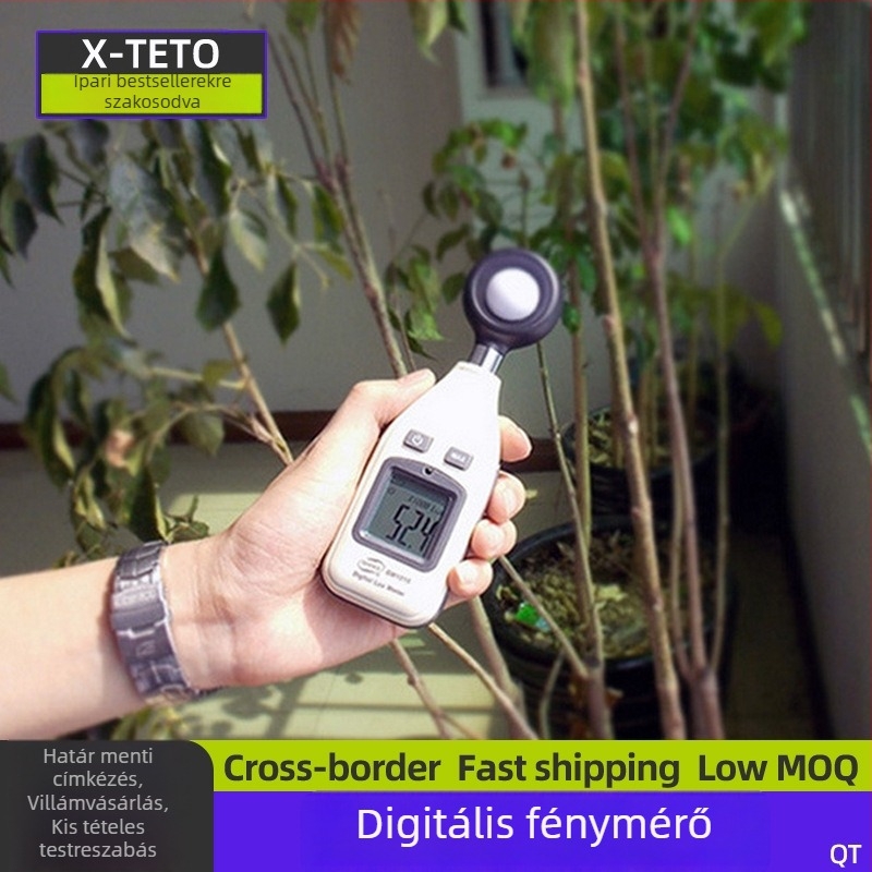 Digitális fénymérő – kézi fotométer belső és külső megvilágítás mérésére