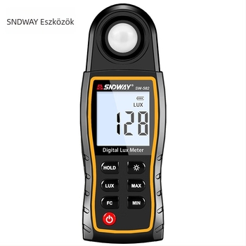 Shindawei SW-582 Fényességmérő – Magas pontosságú megvilágítás teszter, Mini LED fénymérő