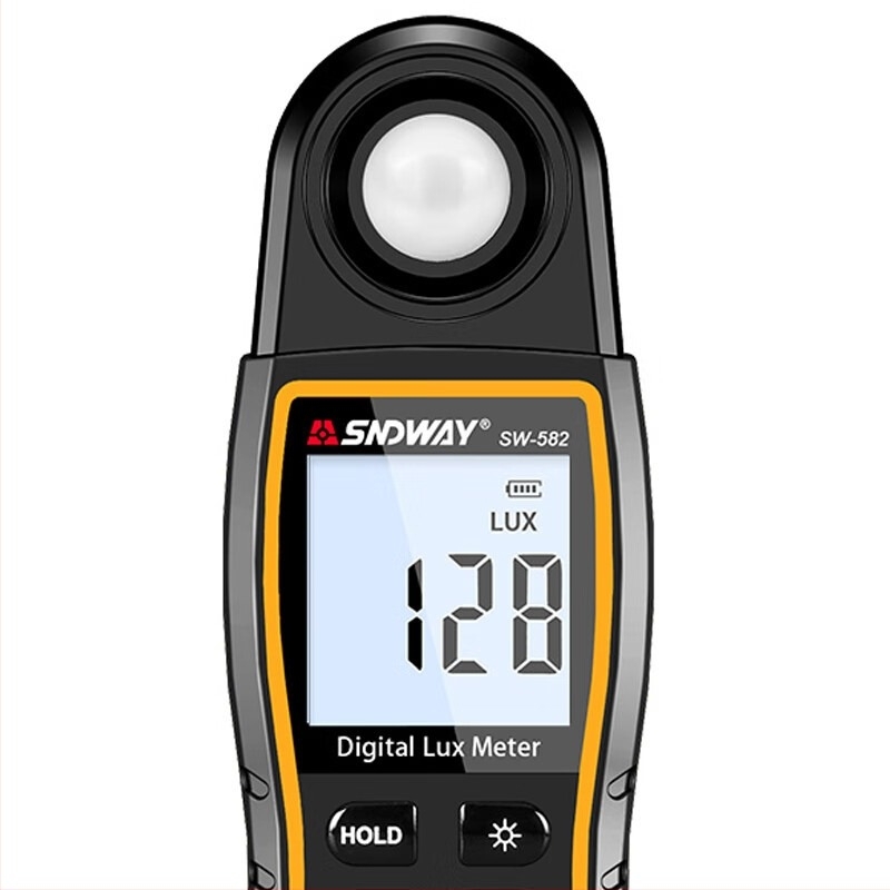 Shindawei SW-582 Fényességmérő – Magas pontosságú megvilágítás teszter, Mini LED fénymérő