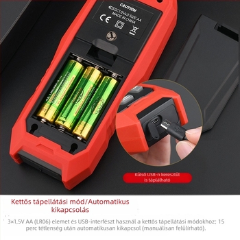 Teanz TA632A luminométer – fotométer és világosságmérő
