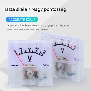 Magas hőmérsékletnek ellenálló feszültség- és árammérő eszköz mutató ampermérővel, modellek 91L16/91C16