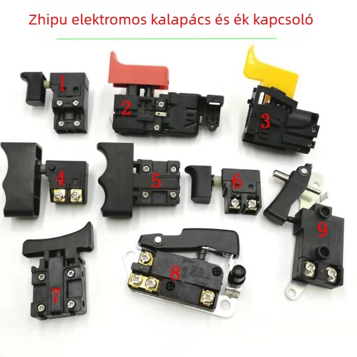 Kapcsoló elektromos kalapácshoz/ütvefúróhoz, 36V, alkalmas rozsdamentes acélhoz