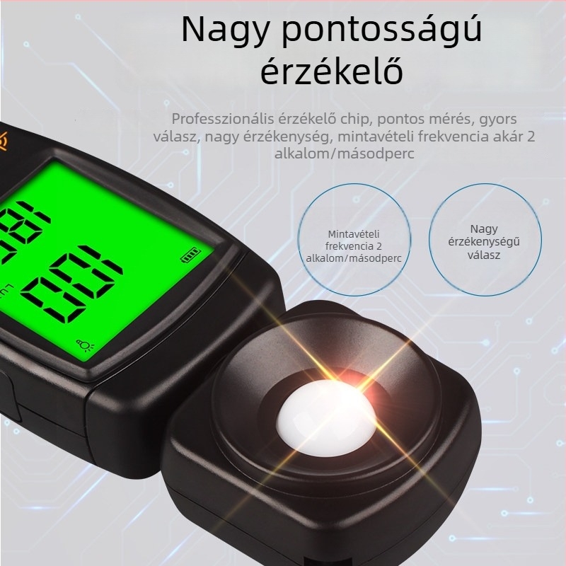 Hema AS813 fotométer a megvilágítás mérésére, illuminométer