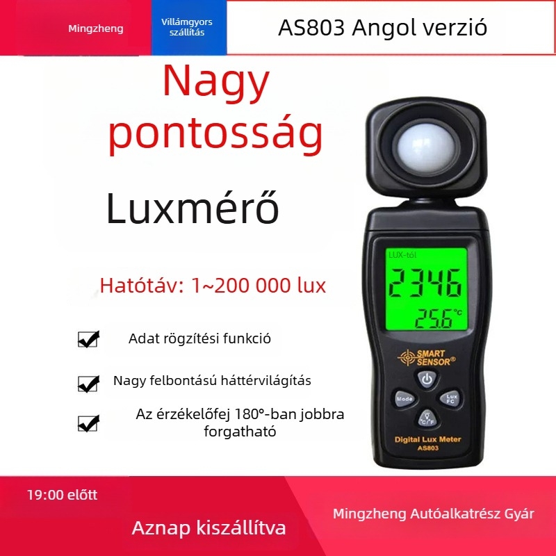 Xima AS803 Digitális megvilágításmérő
