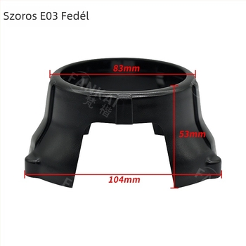 Fényszóró lencse dekoratív fedél, 12V, 55W, 8800LM, élettartam ≥30000h, alkatrész szám e01 dekoratív fedél