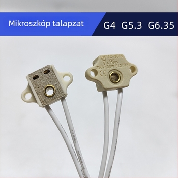 Fogászati mikroszkóp lámpatartó SC-101-2 MS02, kerámia ház, 12/24/110V, 1A