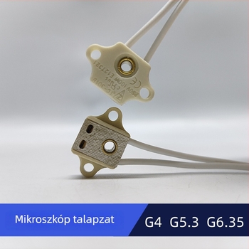 Fogászati mikroszkóp lámpatartó SC-101-2 MS02, kerámia ház, 12/24/110V, 1A