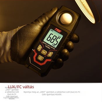 TA636A luminométer — nagy pontosságú luminance-mérő fotométer Bluetooth-kapcsolattal