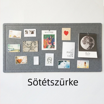 Óvodai filc falitábla – Mengda, poliészter anyag, modern művészet, gravírozás