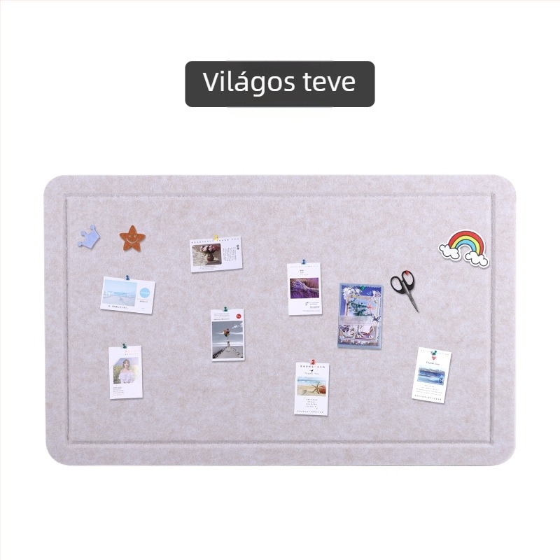 Óvodai filc falitábla – Mengda, poliészter anyag, modern művészet, gravírozás