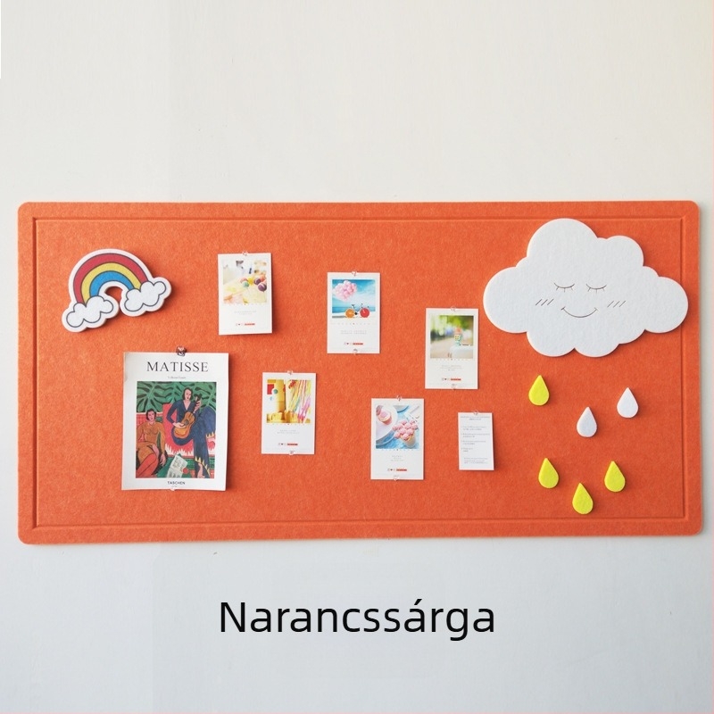 Óvodai filc falitábla – Mengda, poliészter anyag, modern művészet, gravírozás