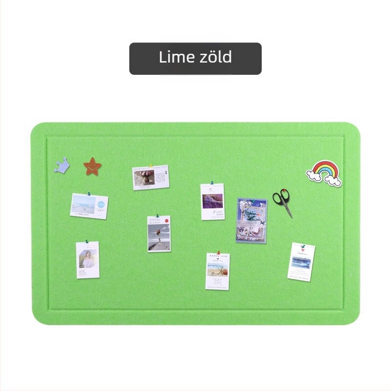 Óvodai filc falitábla – Mengda, poliészter anyag, modern művészet, gravírozás