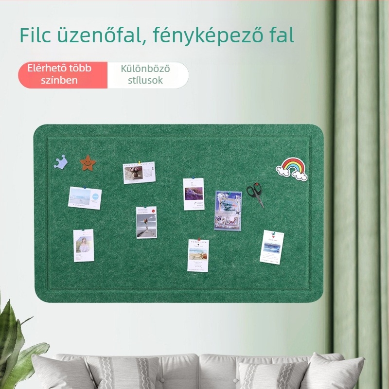 Óvodai filc falitábla – Mengda, poliészter anyag, modern művészet, gravírozás
