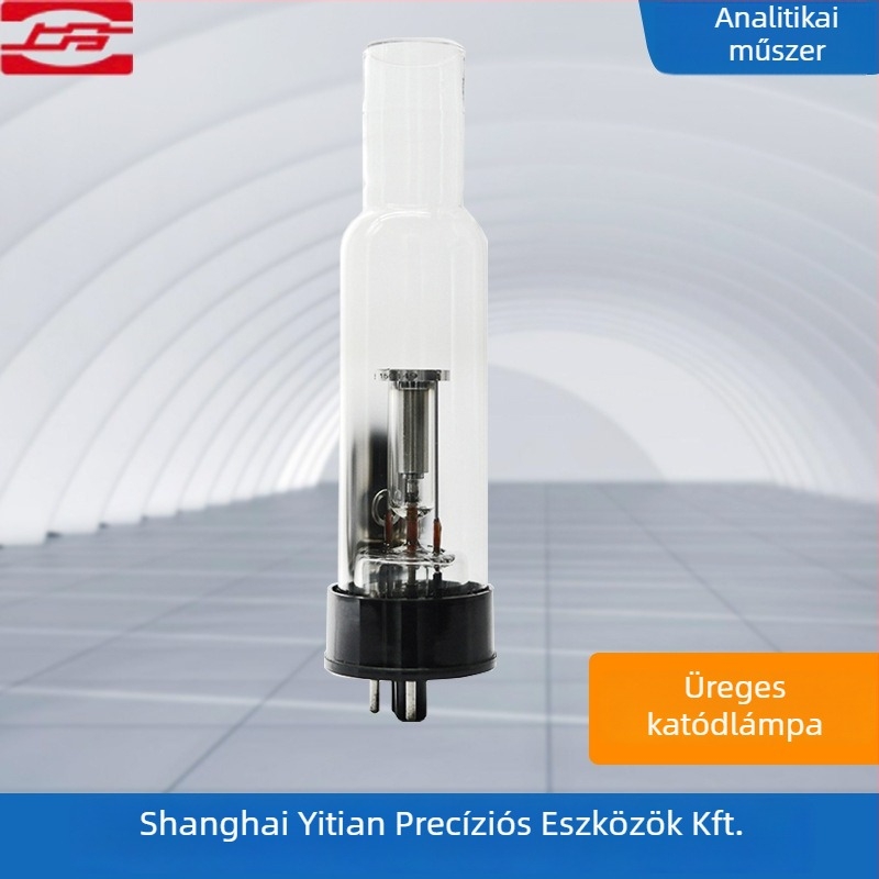 Speciális üreg-katódlámpa atomabszorpcióhoz — Shanghai Jingke, modell Hollow cathode lamp for atomic absorption, kompatibilis az atomabszorpciós spektrofotométerrel