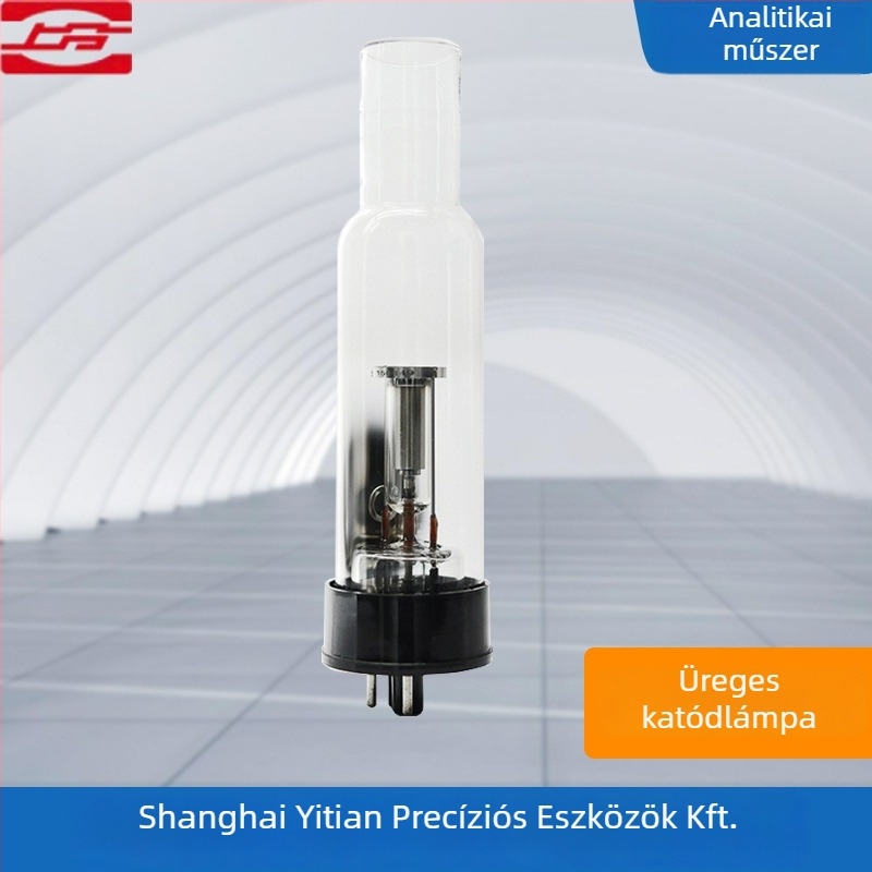 Speciális üreg-katódlámpa atomabszorpcióhoz — Shanghai Jingke, modell Hollow cathode lamp for atomic absorption, kompatibilis az atomabszorpciós spektrofotométerrel