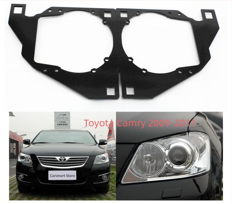 Toyota Camry LED kettős lencsés fényszóró tartó – alumínium ötvözet, TC-YT-06, kompatibilis a Hella Q5-tel