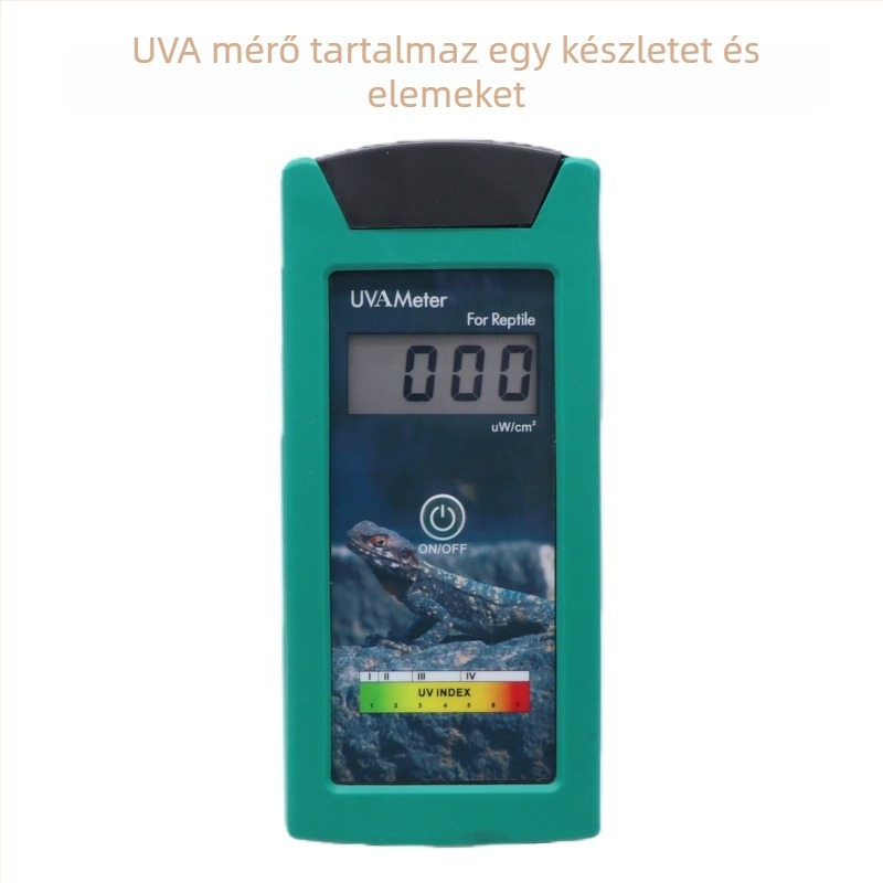 Lingban Magas Pontosságú UV Tesztelő Készülék Hüllő UVA/UVB Lámpákhoz — UV Radiométer és Energia Mérő
