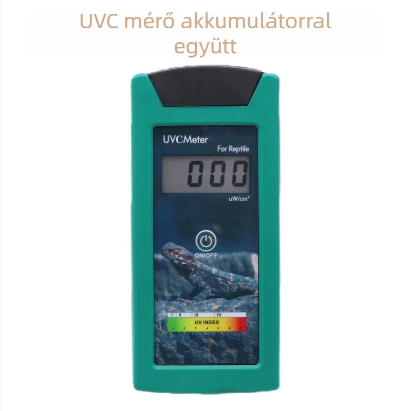 Lingban Magas Pontosságú UV Tesztelő Készülék Hüllő UVA/UVB Lámpákhoz — UV Radiométer és Energia Mérő