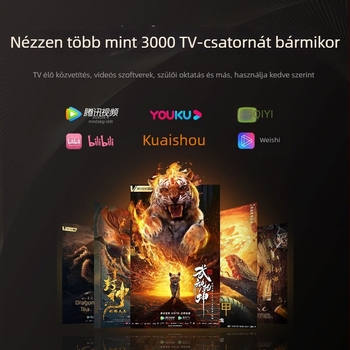 Házi projektor - 1080P, 5000 lm fényerő, 75W teljesítmény, hordozható, első osztályú energiahatékonyság