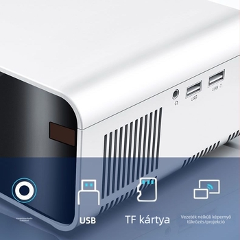 Hálószoba projektor - Ultra HD felbontás, telefon csatlakozás, fali vetítés, diákszobához